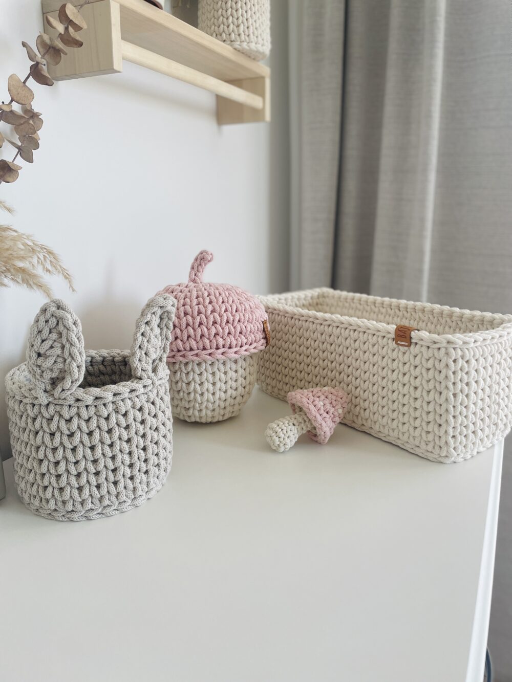 Pelenka tároló - téglalap alapú