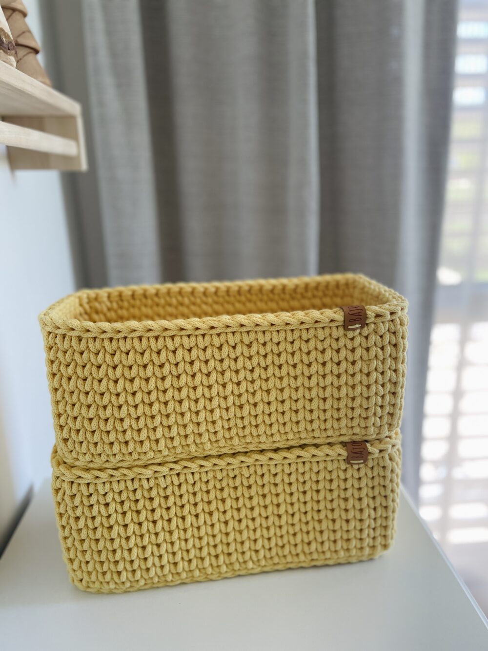 Pelenka tároló - téglalap alapú