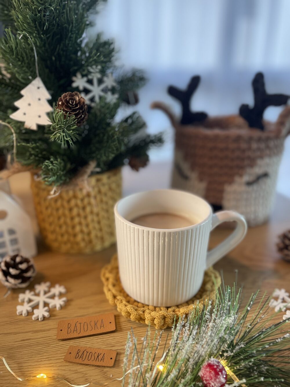 Poháralátét szett - 2 darabos