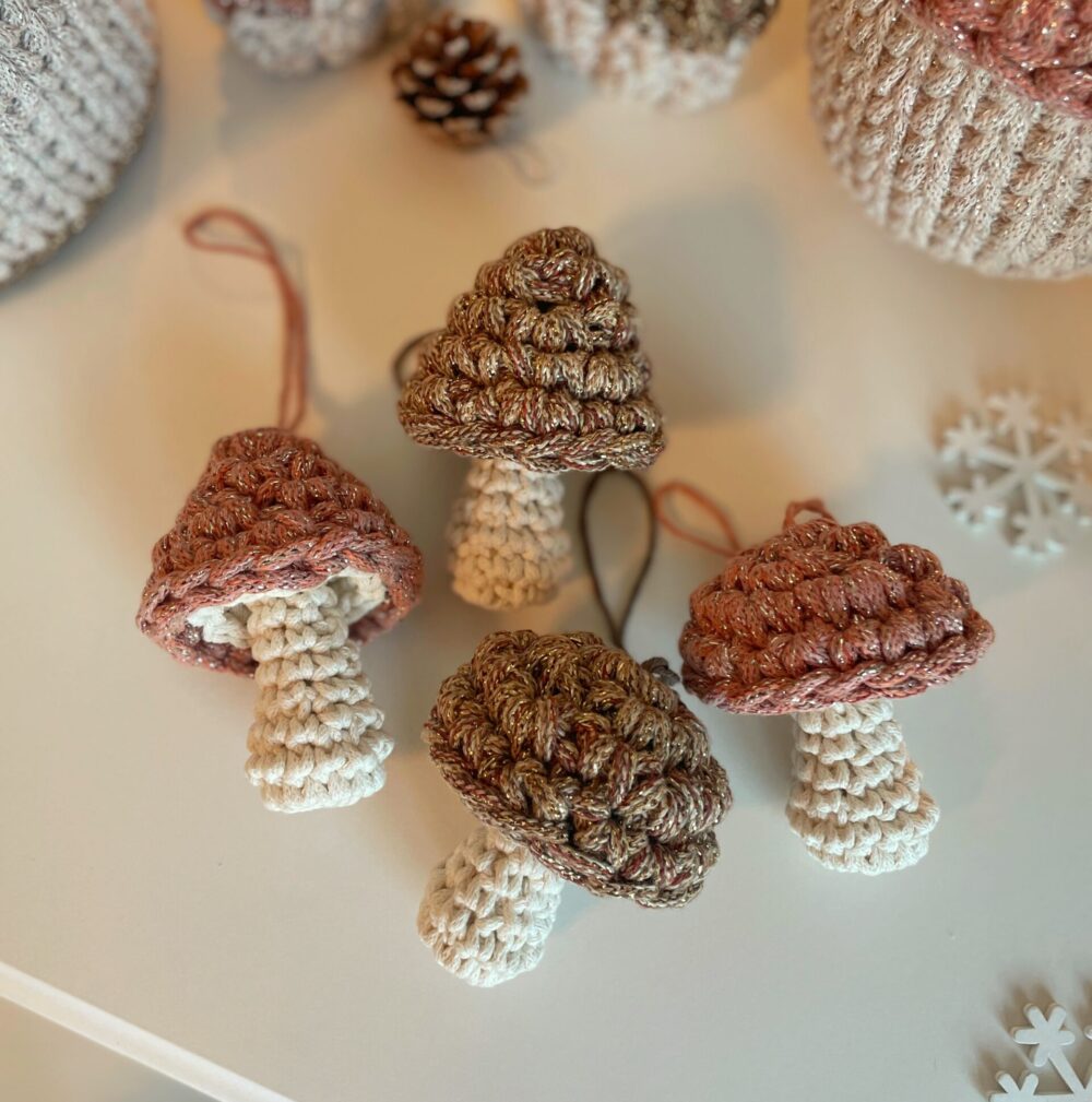 Gomba karácsonyfadísz