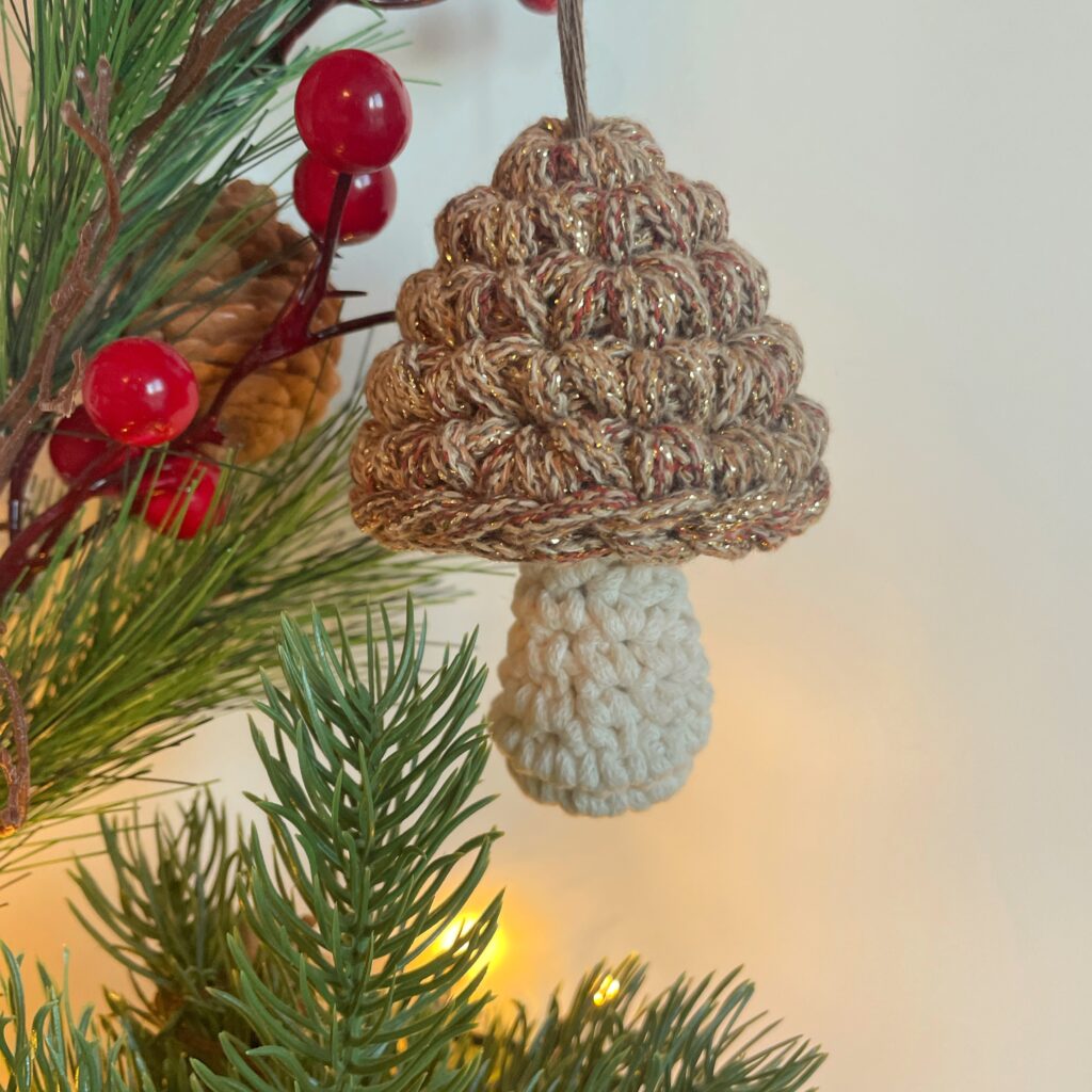 Gomba karácsonyfadísz