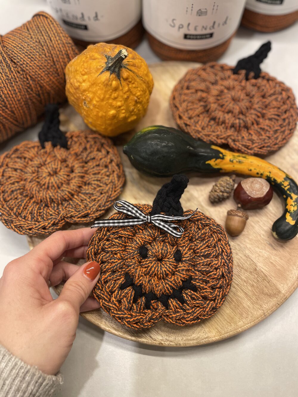 Tököcske poháralátét / dísz