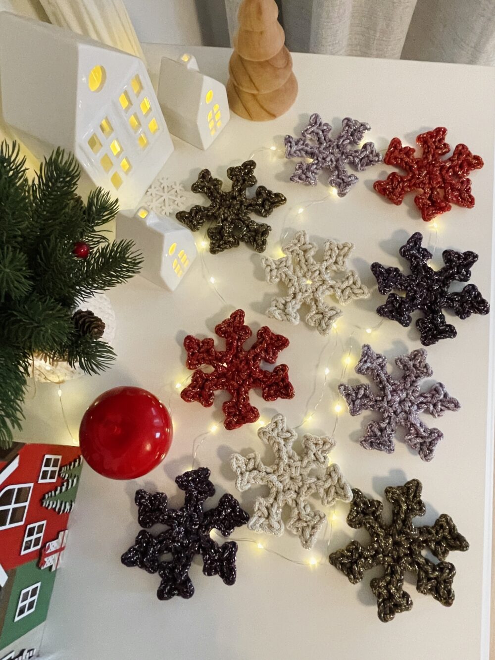 Hópehely karácsonyfadísz