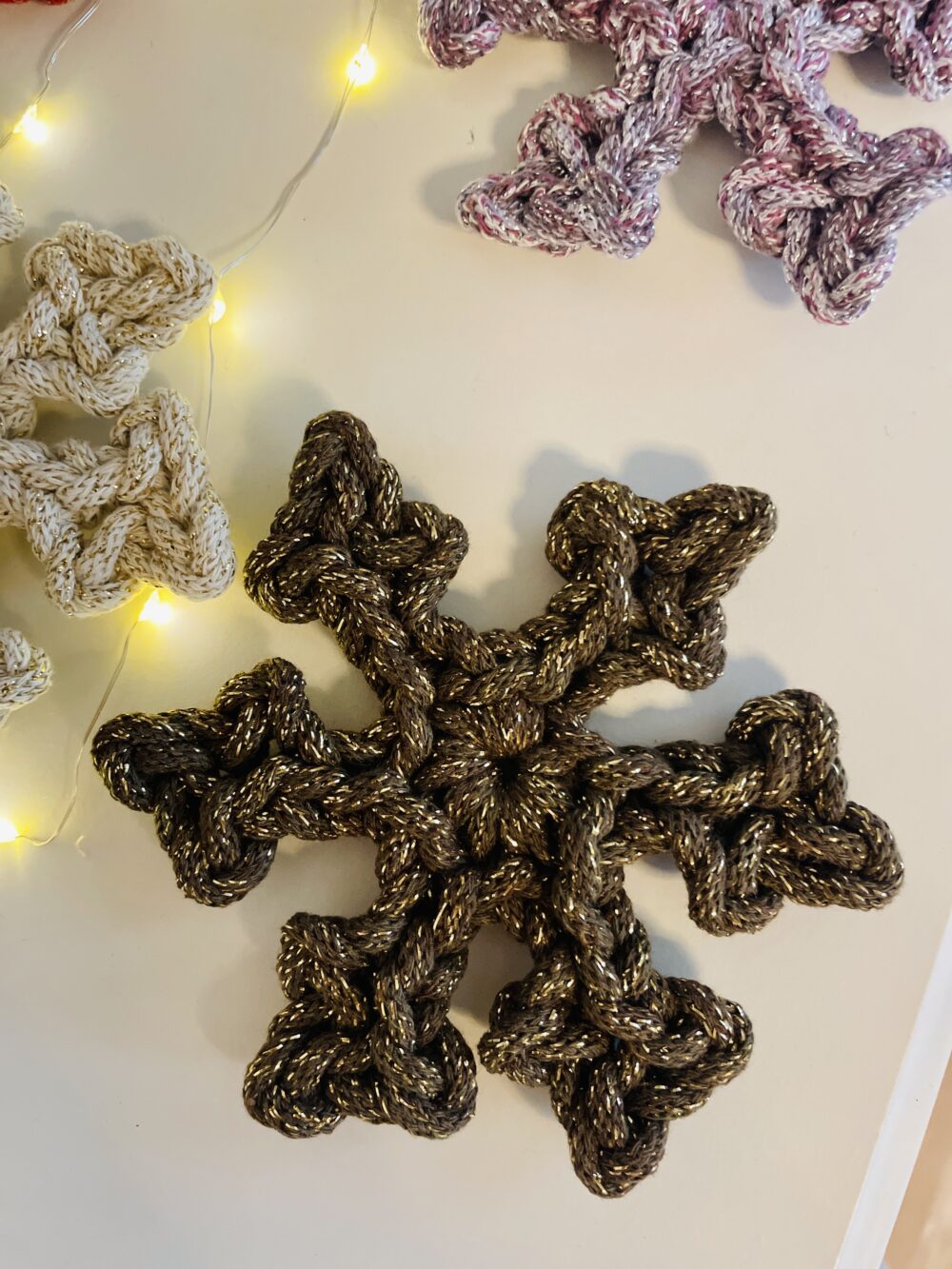 Hópehely karácsonyfadísz