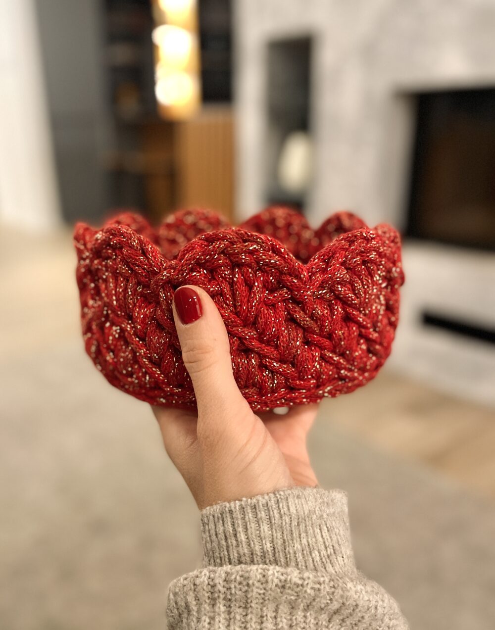 Királylány kosár - csillogó