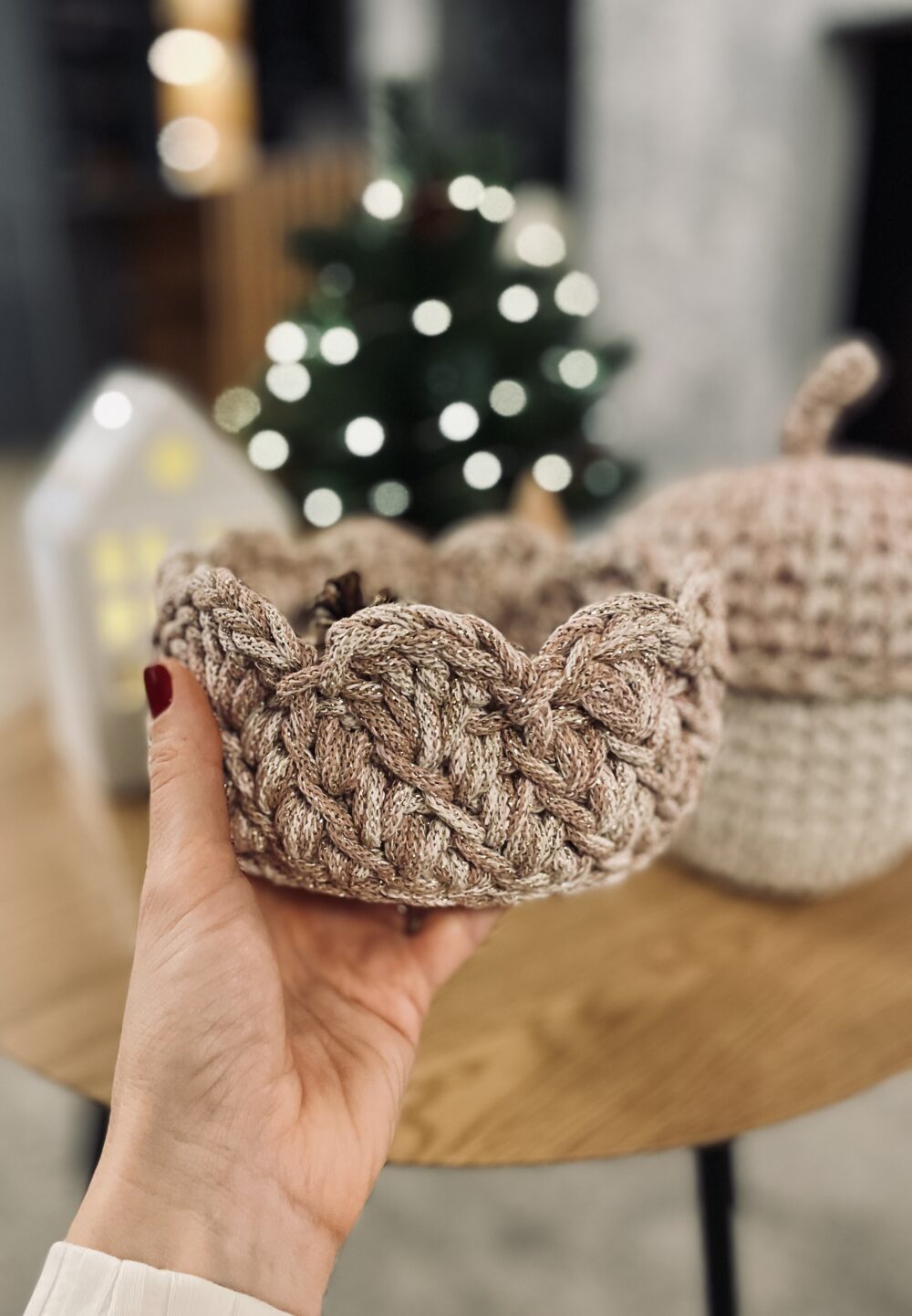 Királylány kosár - csillogó